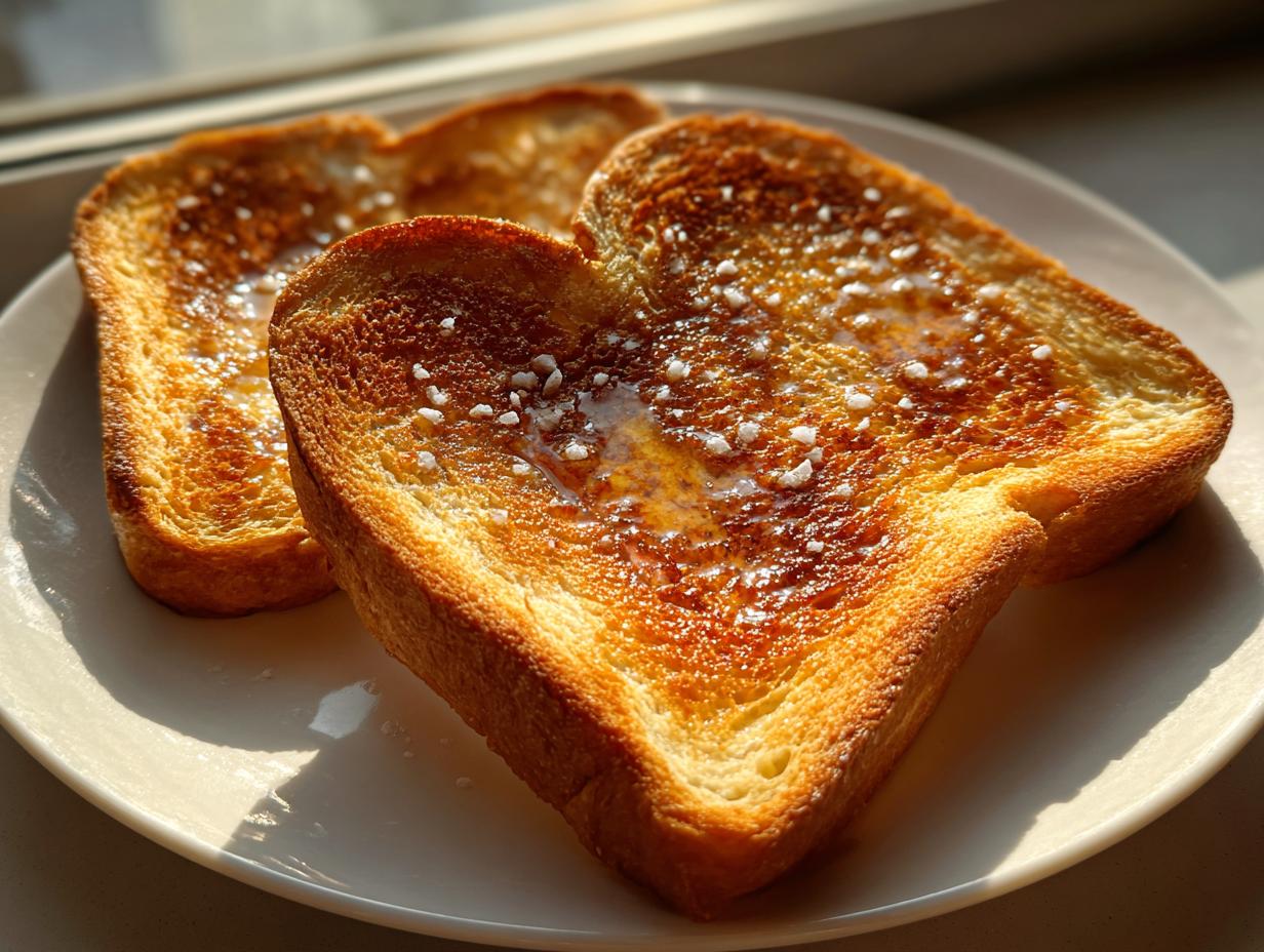 Amazing 4-min Butter toast secret revealed