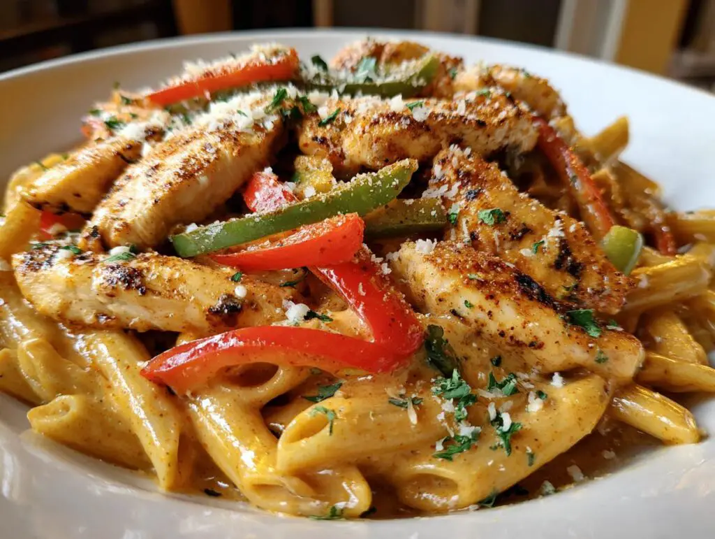 Cajun chicken pasta