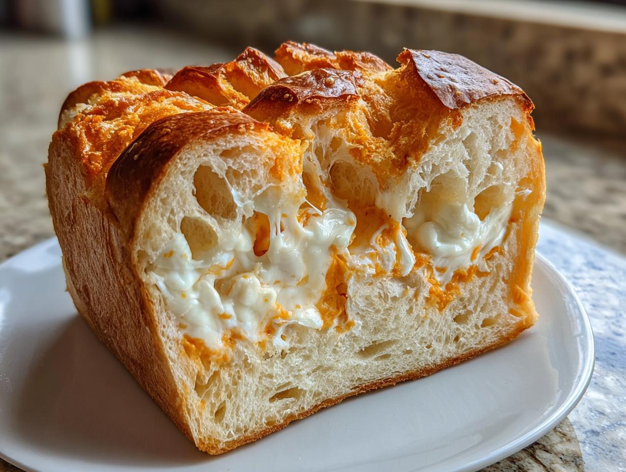 Amazing 290 Cal Cheese Lovers Breakfast Bread