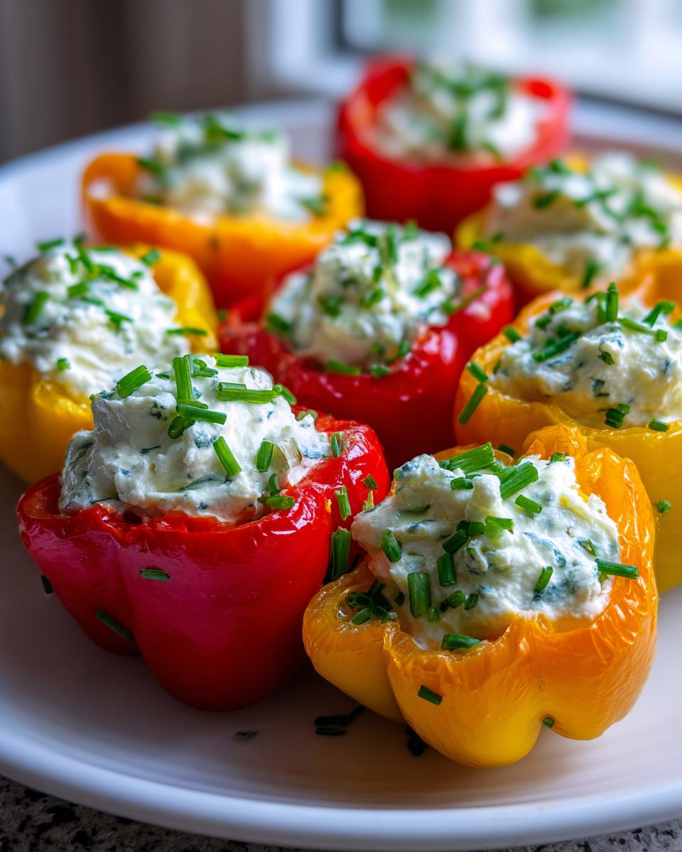 Cheese Stuffed Mini Peppers - detail 1