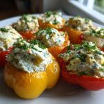 Cheese Stuffed Mini Peppers