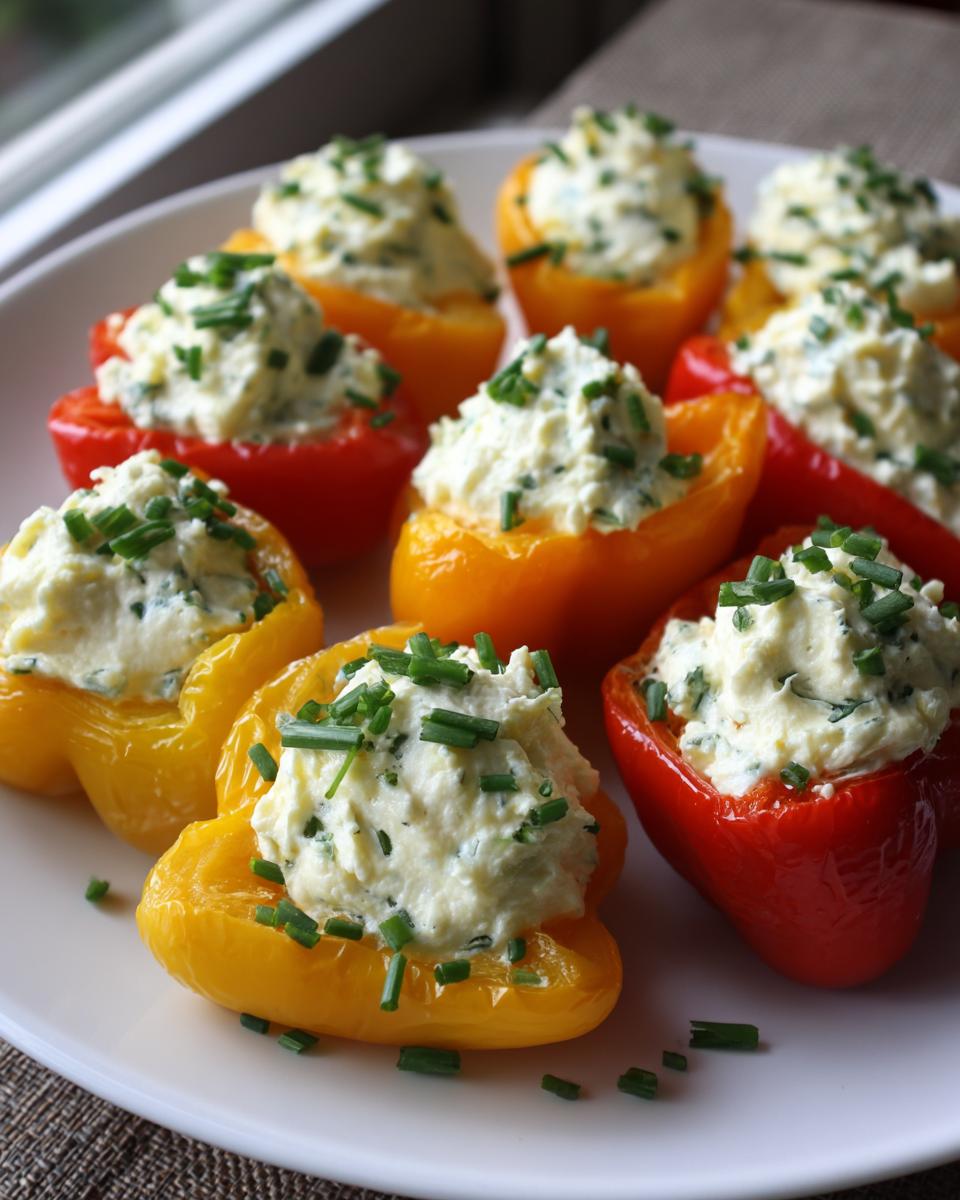 Cheese Stuffed Mini Peppers - detail 2