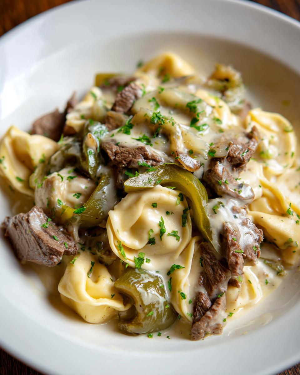 Cheesesteak tortellini - detail 1