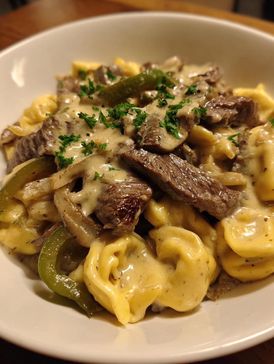 Cheesesteak tortellini - detail 2