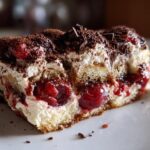 Cherry tiramisu
