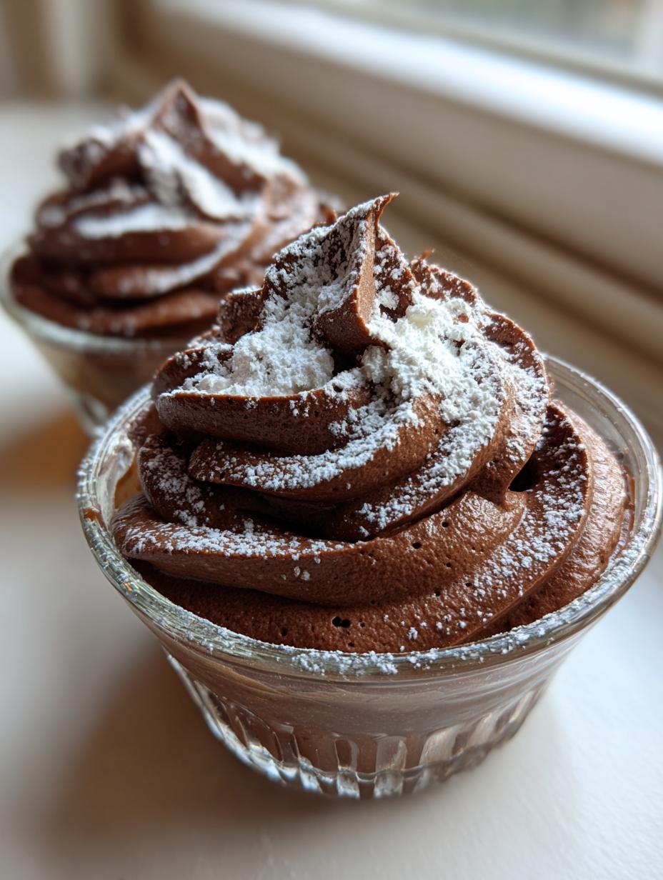 Chocolate Mousse - detail 2