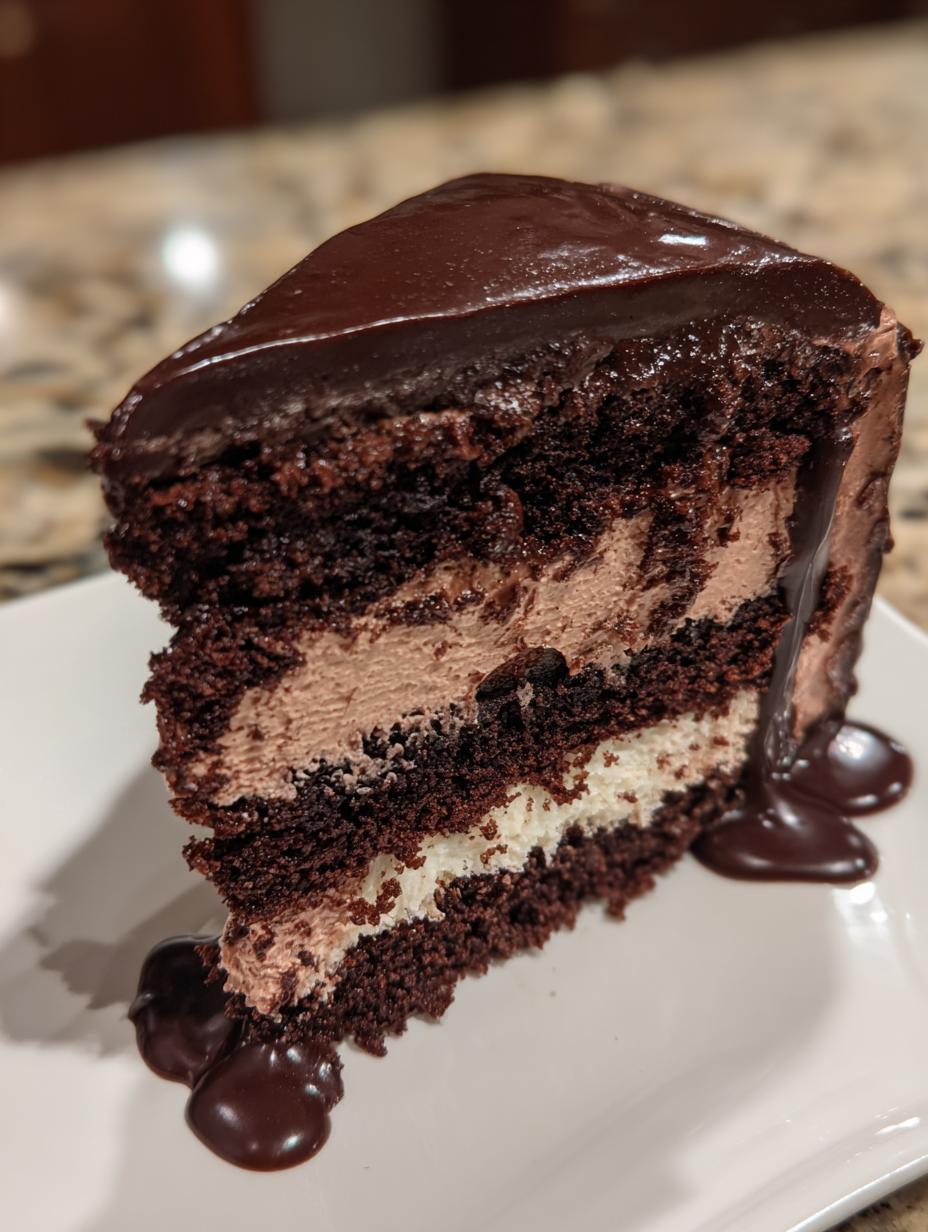 Chocolate Mousse Cake - detail 2