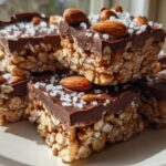 Chocolate Sea Salt Nut Bars