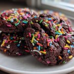 Chocolate Sprinkle Cookies