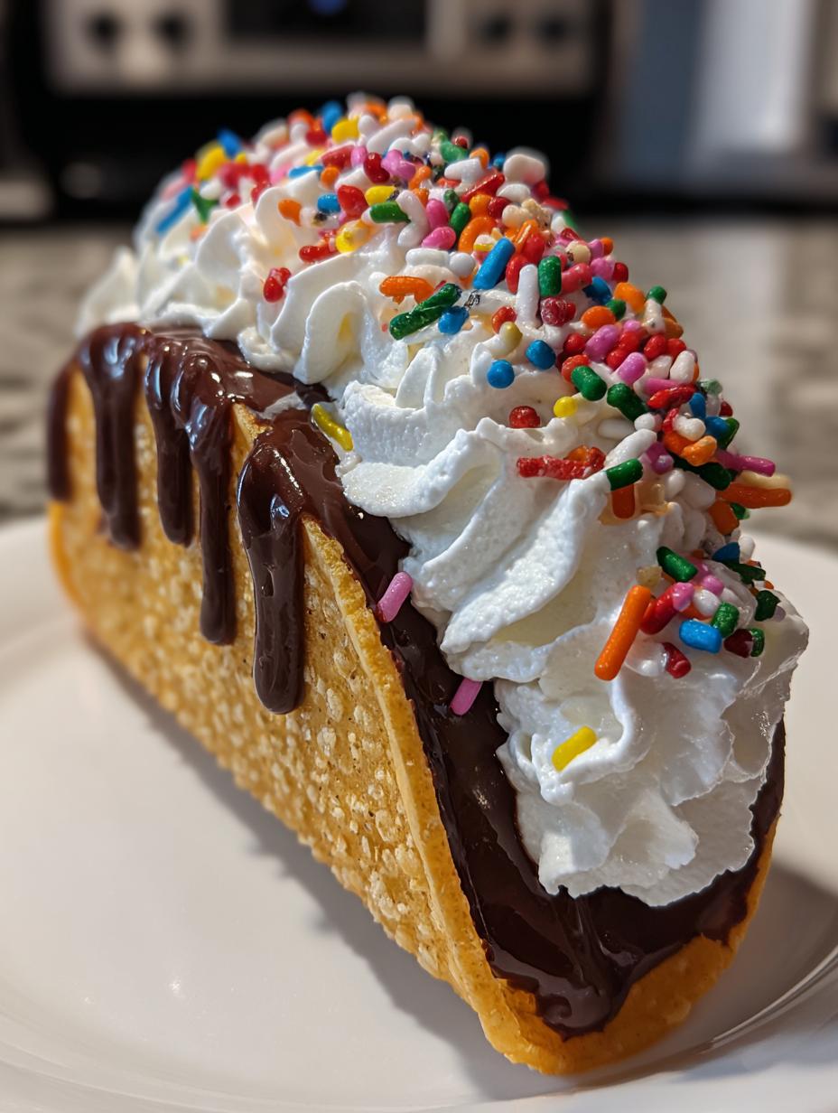 Chocolate Taco Treats - detail 2