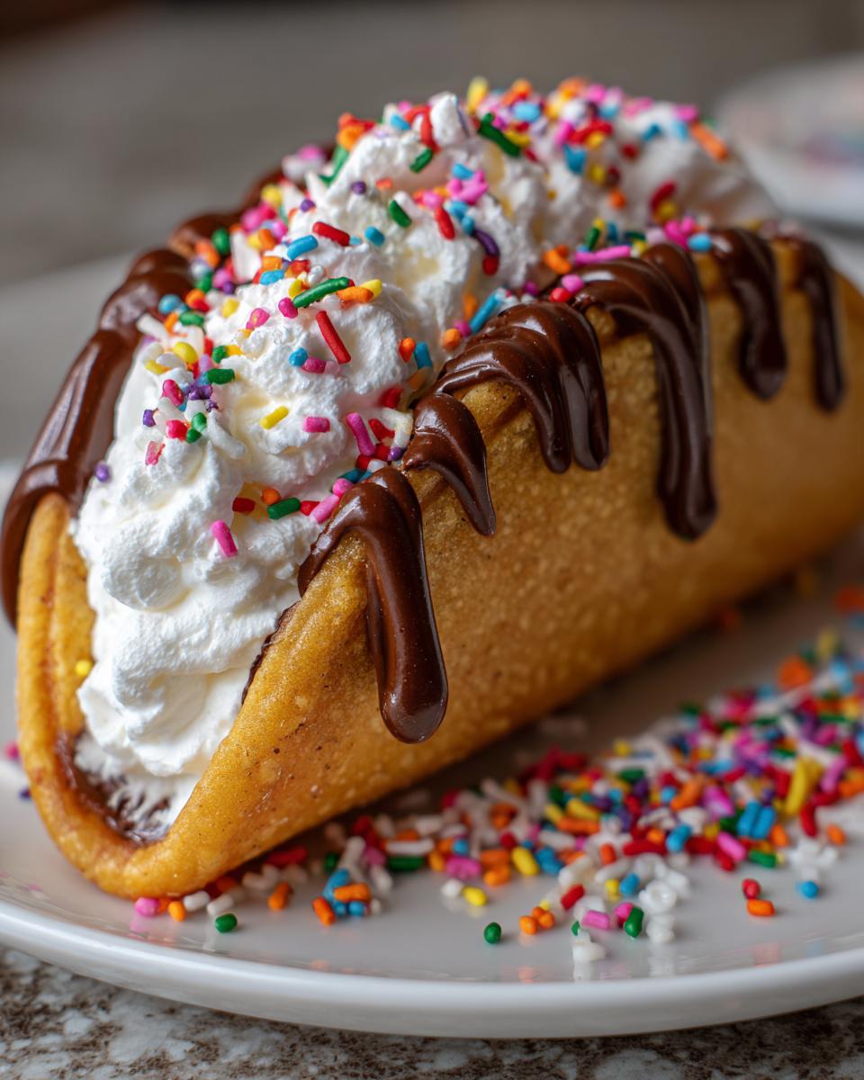 Chocolate Taco Treats - detail 3