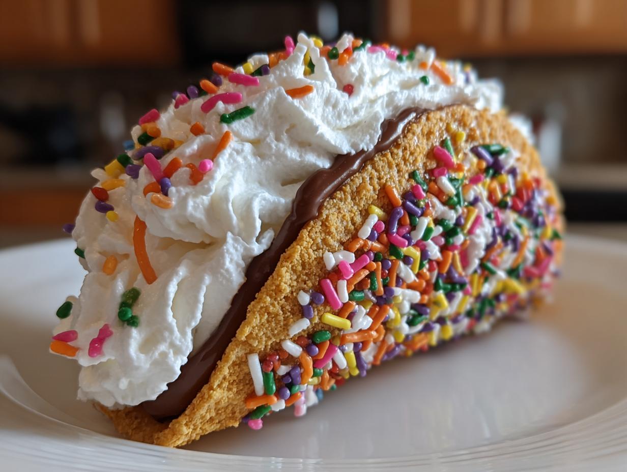 Amazing 6-Step Chocolate Taco Treats