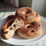 Cinnamon raisin protein bagels
