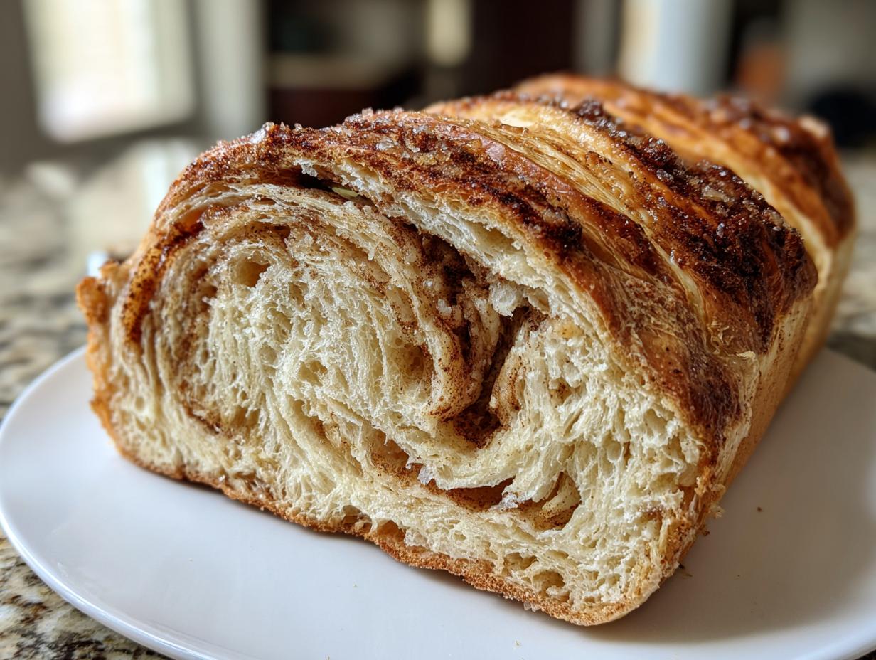 Amazing 1 Cinnamon Sugar Sourdough Loaf flop-proof