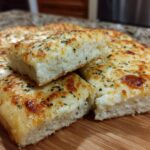 Comfort Cheesy Bread Squares