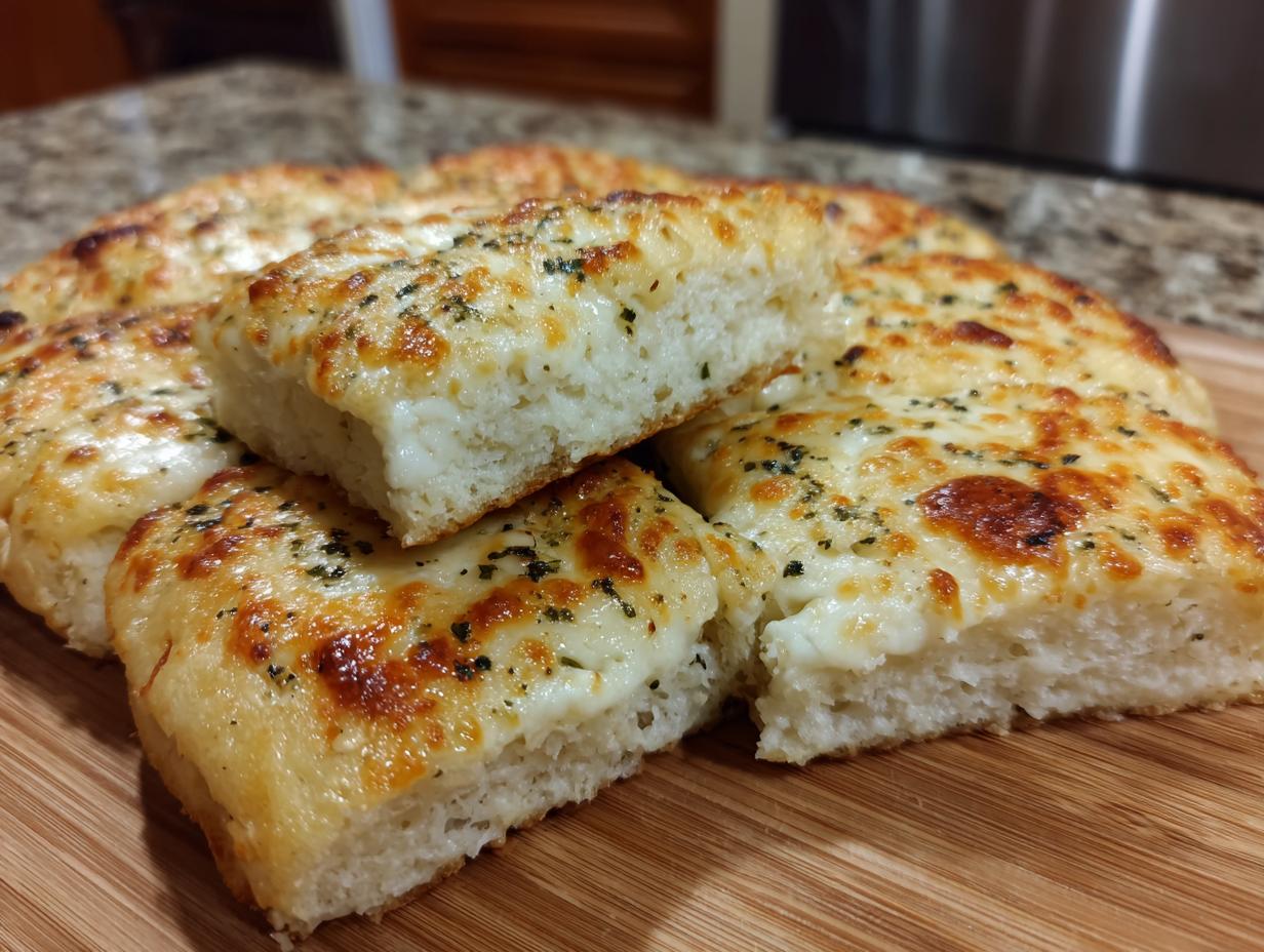 9 Amazing Comfort Cheesy Bread Squares