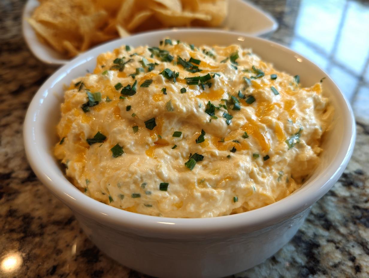 4 Ingredient Cottage Cheese Queso Dip Magic