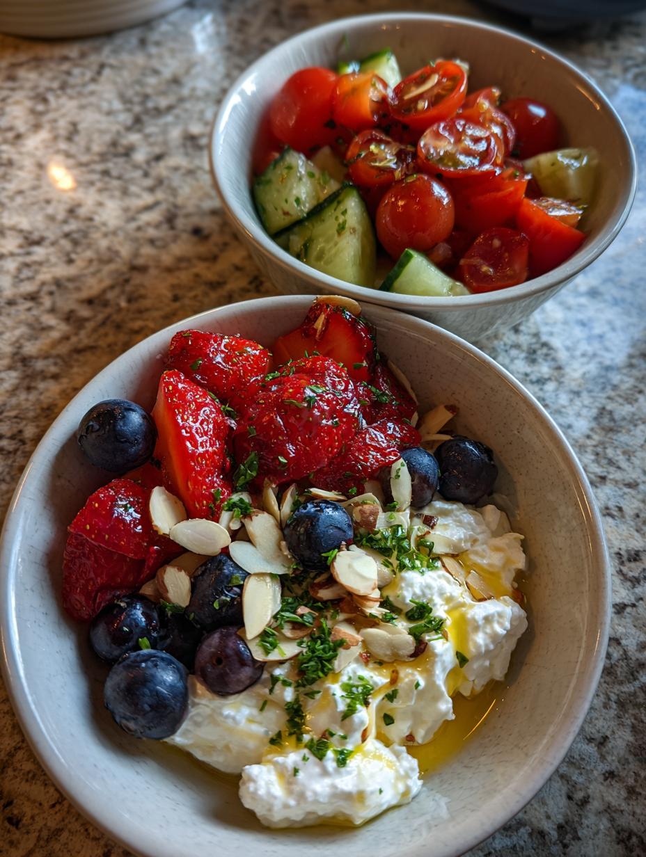 Cottage cheese snack bowls - detail 2