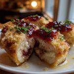 Cranberry Brie Stuffed Chicken Breasts