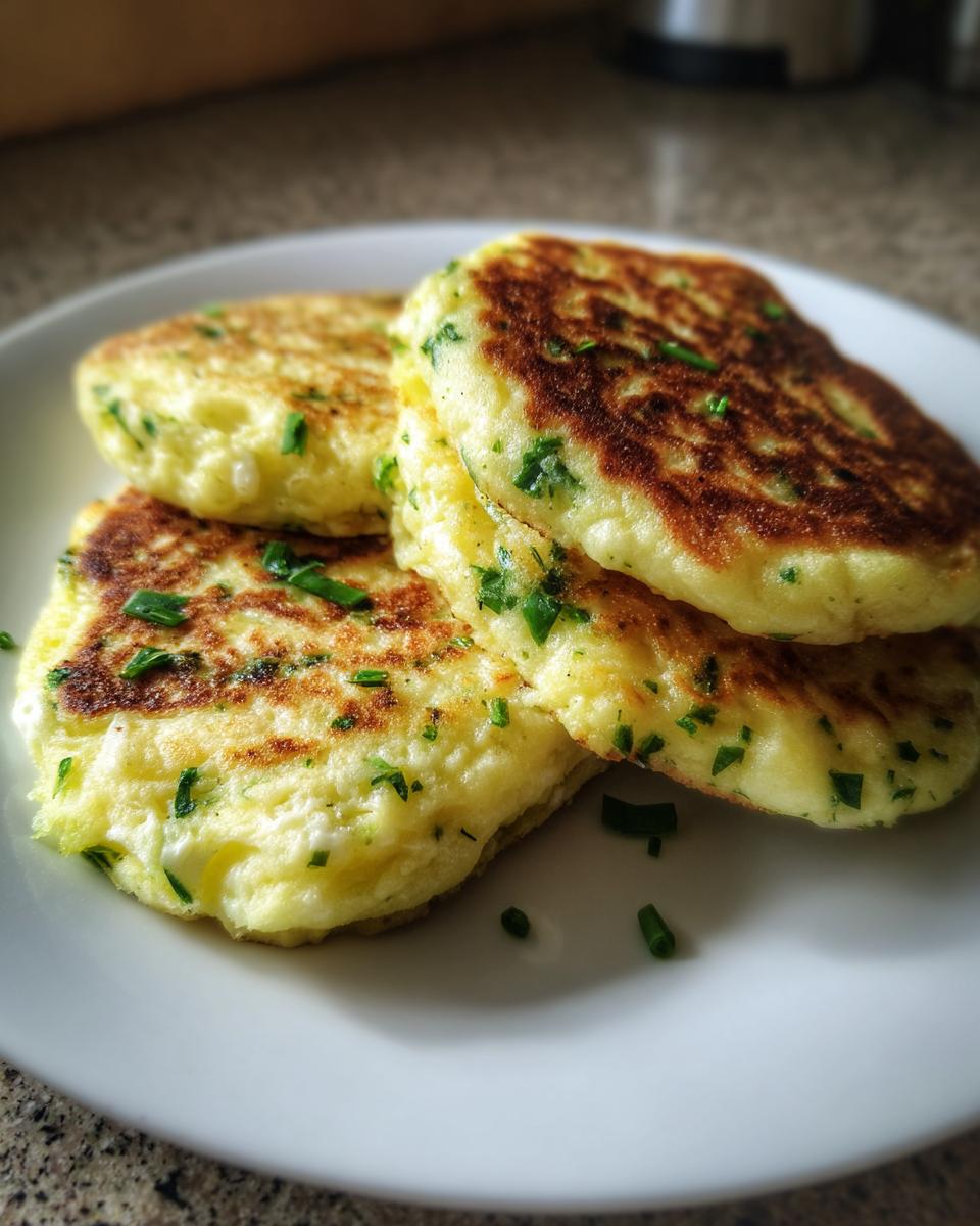 Amazing 8 Creamy Cheese and Herb Pancakes 4 Creamy Cheese and Herb Pancakes - detail 1