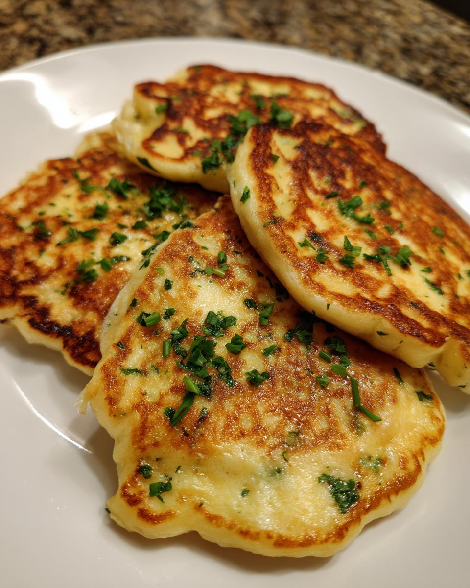 Amazing 8 Creamy Cheese and Herb Pancakes 5 Creamy Cheese and Herb Pancakes - detail 2