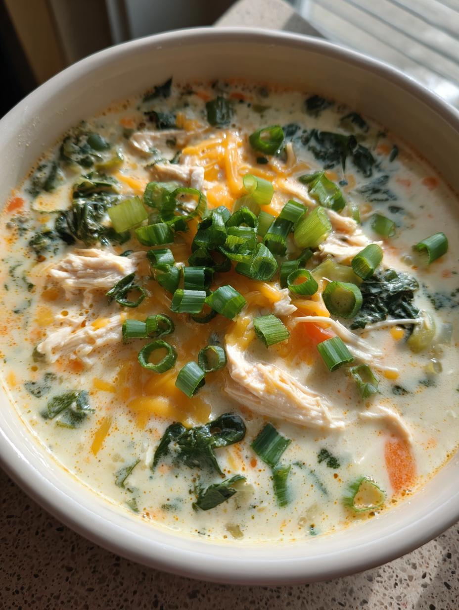 Creamy crack chicken soup - detail 2