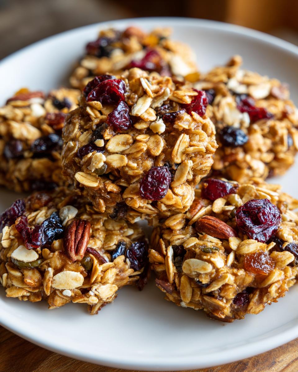 Crispy Baked Oat Clusters with Dried Fruit - detail 2