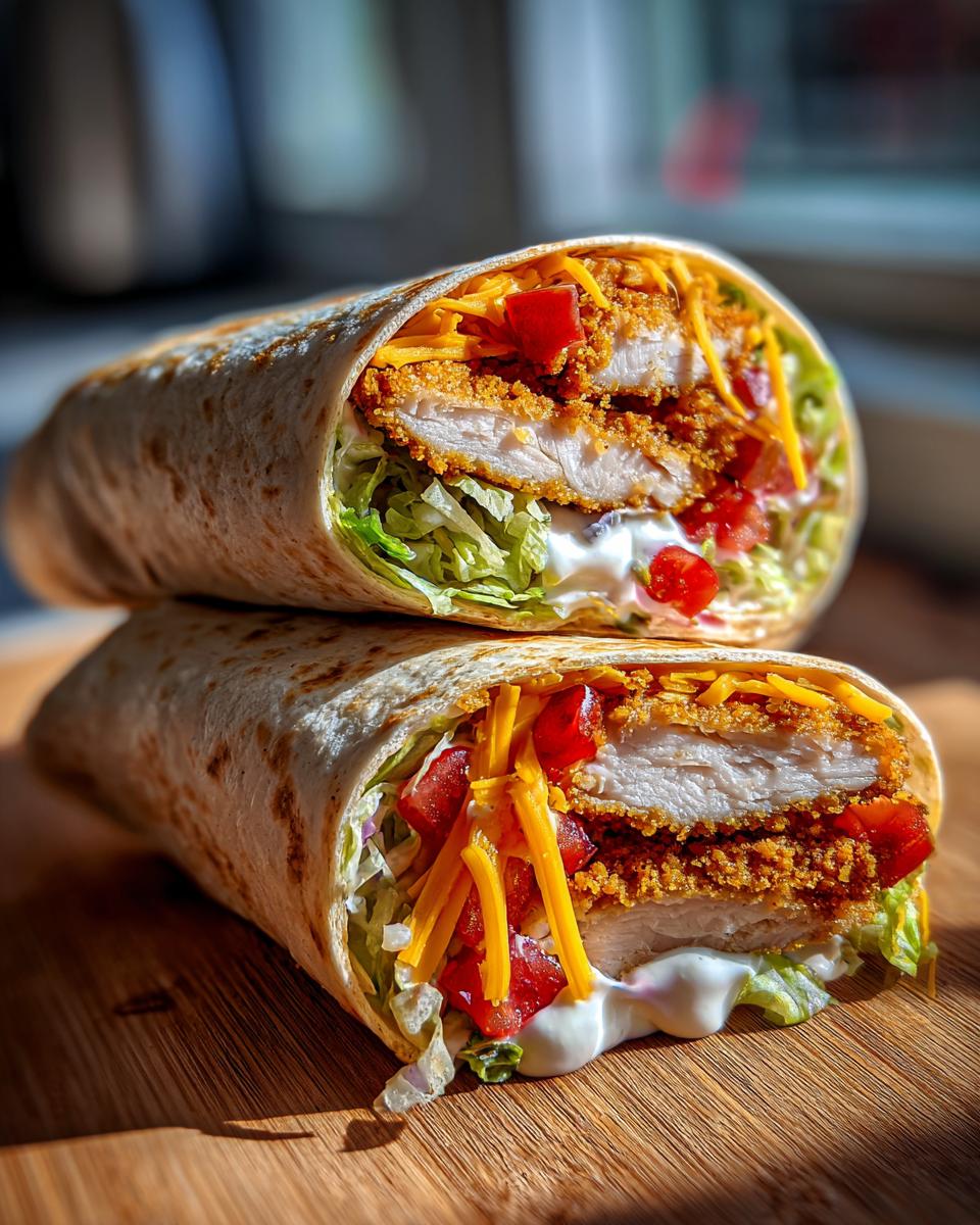 Crispy Chicken Ranch Wrap - detail 1