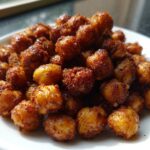 Crispy Roasted Cinnamon Chickpeas Sweet