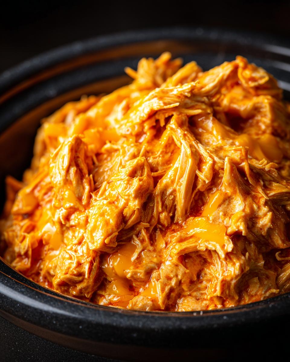 Crockpot buffalo chicken dip - detail 1