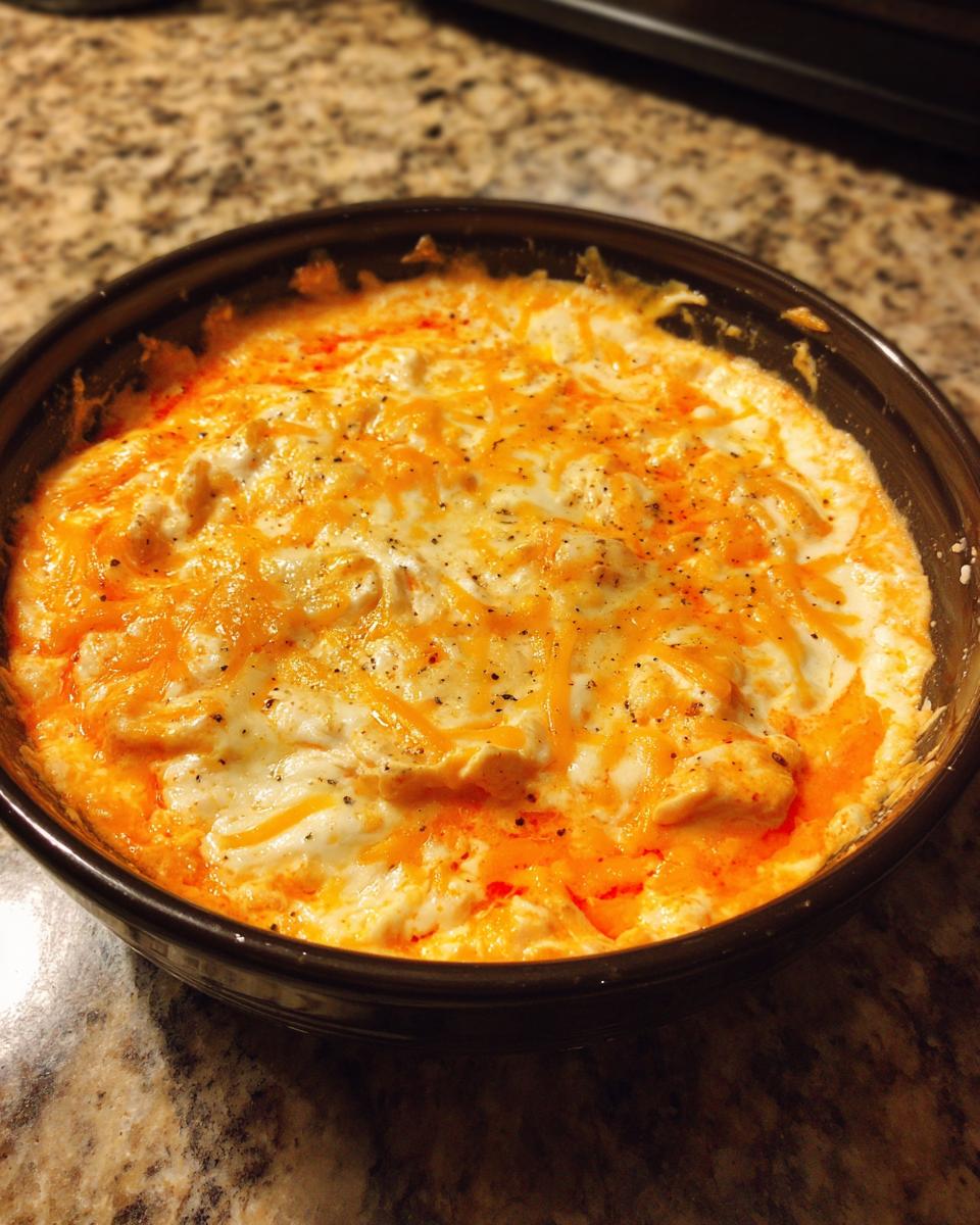 Crockpot buffalo chicken dip - detail 2