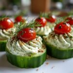 Cucumber Cream Cheese Bites