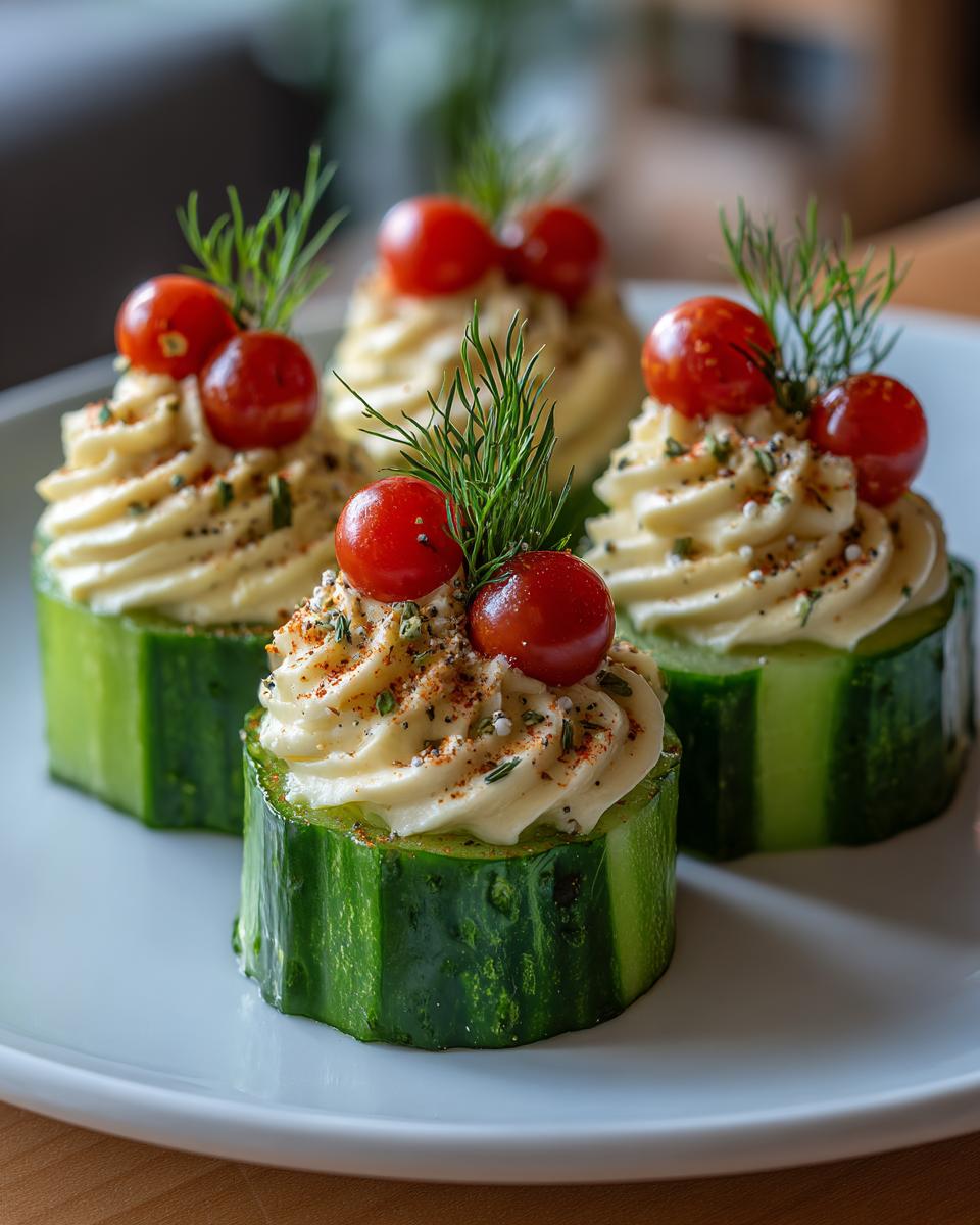 Stunning 10 Minute Cucumber Cream Cheese Bites 5 Cucumber Cream Cheese Bites - detail 2