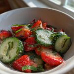 Cucumber Strawberry Salad