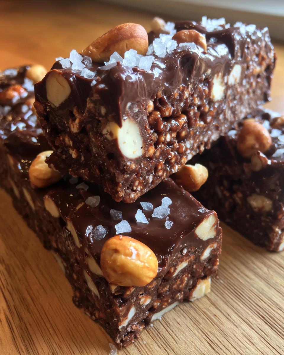 Amazing 12 Dark Chocolate Sea Salt Nut Protein Bars 4 Dark Chocolate Sea Salt Nut Protein Bars - detail 1