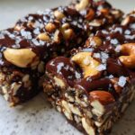 Dark Chocolate Sea Salt Nut Protein Bars