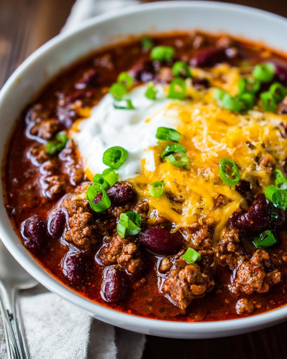 Amazing Dump and go slow cooker chili 6 hours 5 Dump and go slow cooker chili - detail 2