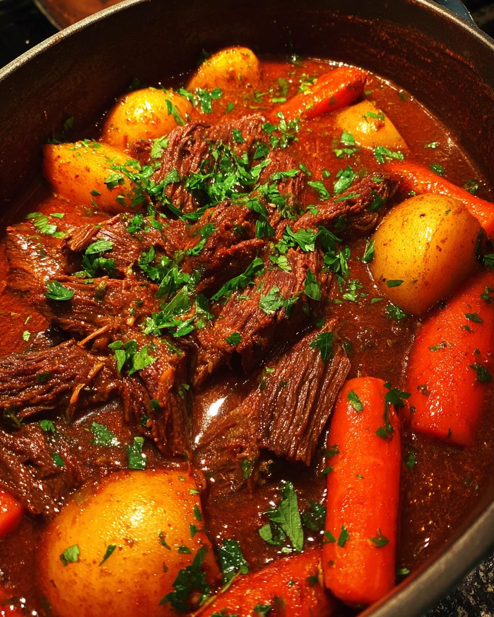 Dutch Oven Pot Roast - detail 1