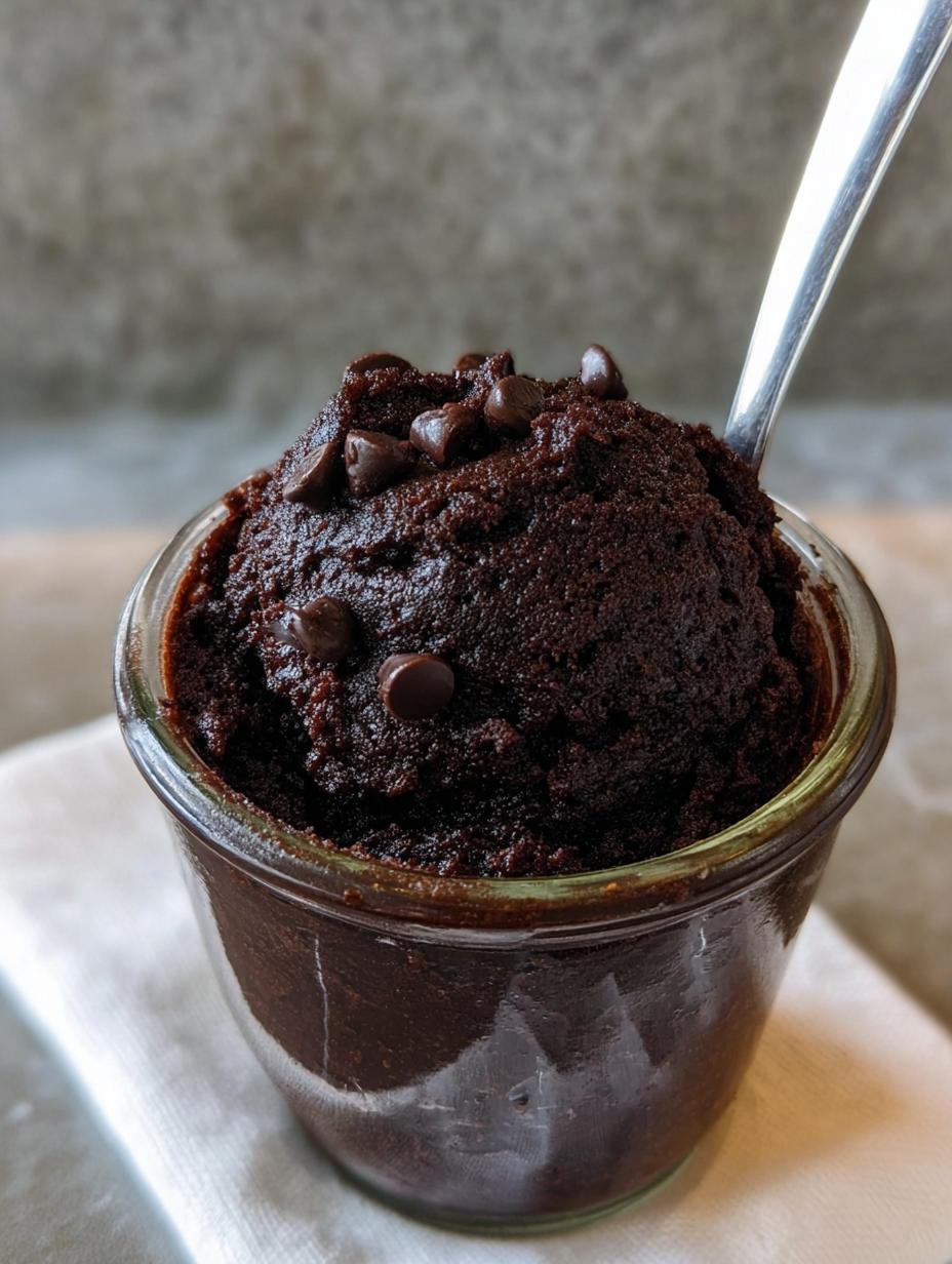 Edible brownie batter - detail 2