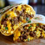 Freezer Breakfast Burritos