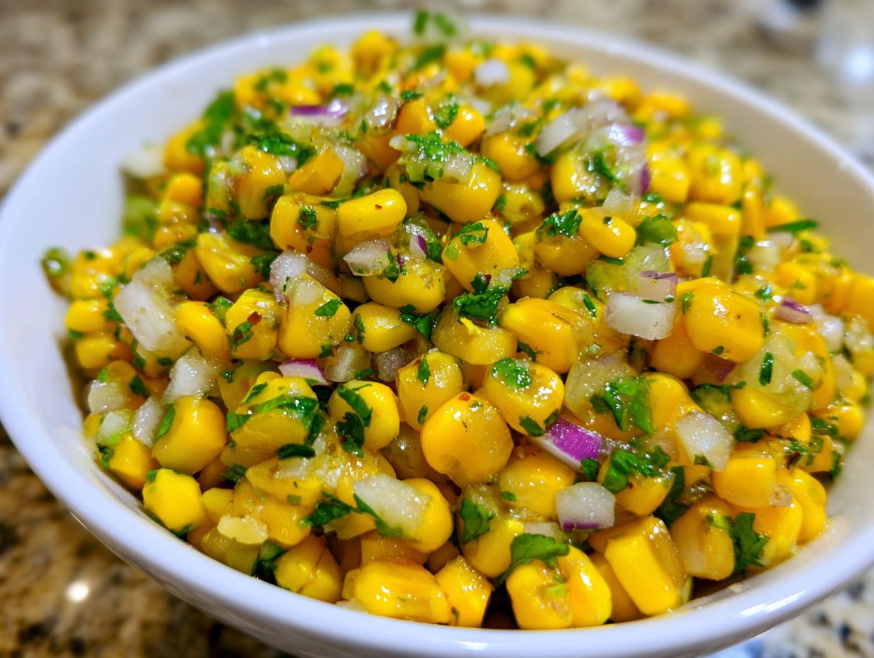 Amazing Fresh Corn Salsa in 20 Minutes