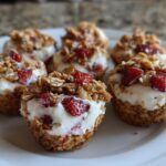 Frozen Strawberry Yogurt Bites