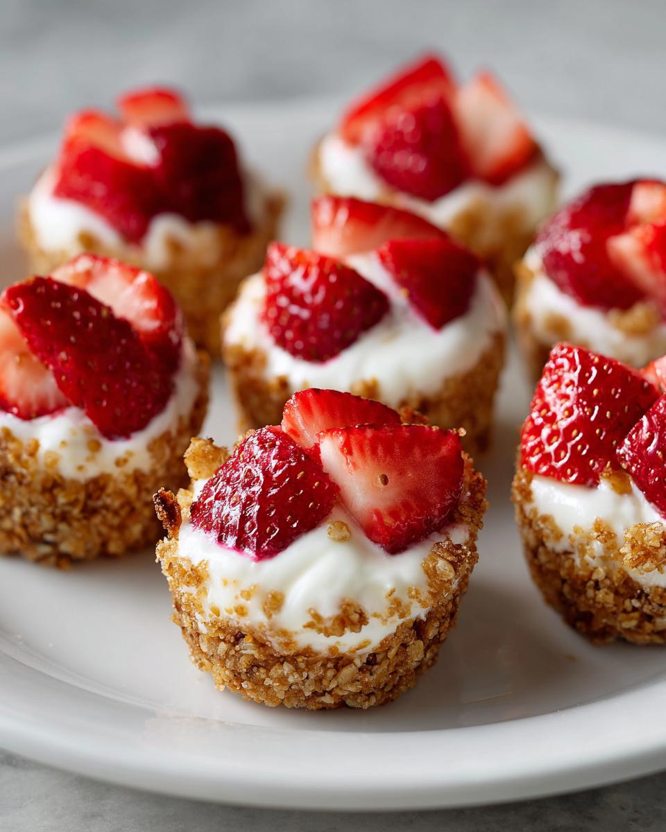 5 Amazing Frozen Strawberry Yogurt Bites 5 Frozen Strawberry Yogurt Bites - detail 2