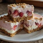 Frozen Strawberry Yogurt Graham Cracker Sandwiches