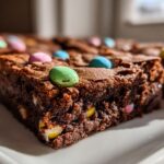 Fudgy Spring Pastel Brownies