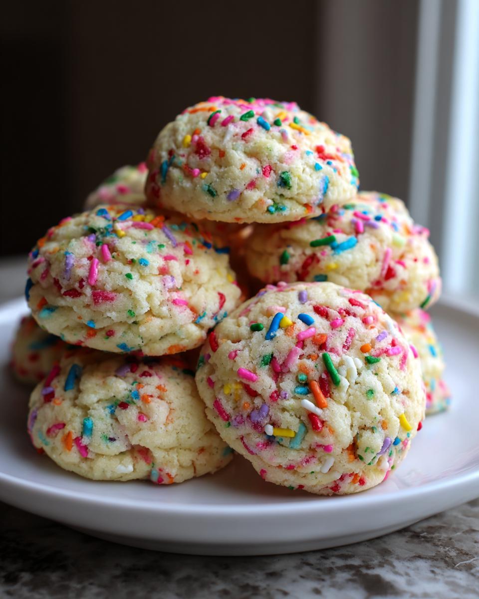 Amazing 18-Minute Funfetti Cookies Soft Taste 5 Funfetti cookies - detail 2