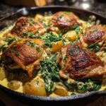 Garlic Parmesan Chicken Skillet
