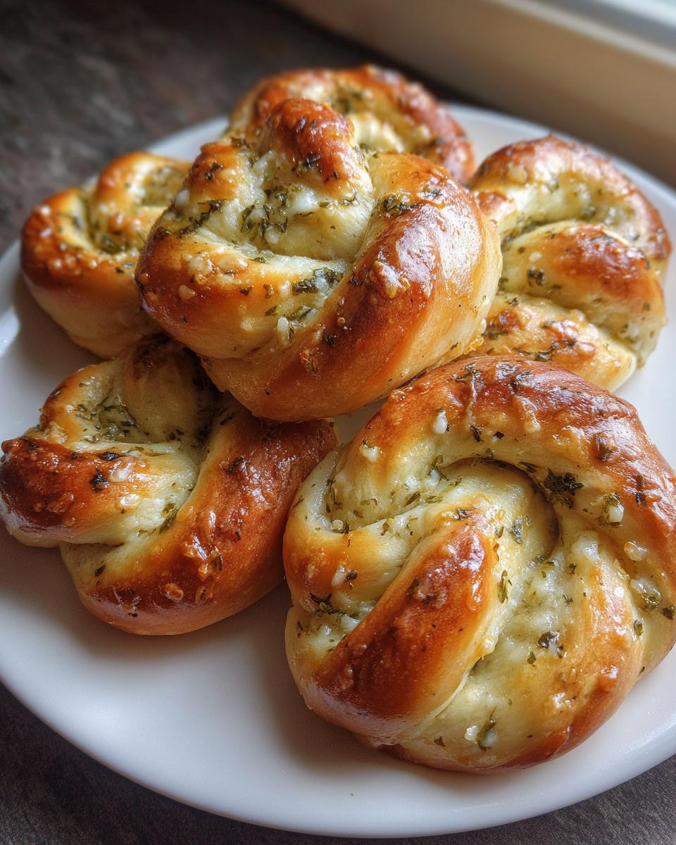 16 Glorious Garlic Parmesan Knots Fast 4 Garlic Parmesan Knots - detail 1