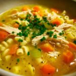 Ginger Lemon Chicken Soup