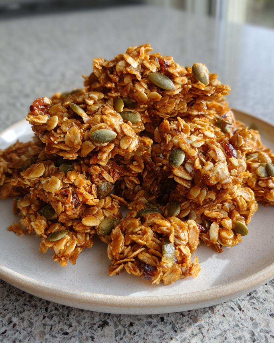 Amazing Granola Clusters with Honey and Seeds 1 4 Granola Clusters with Honey and Seeds - detail 1